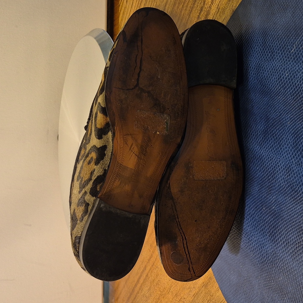 Sam Edelman Lorraine Calf Leather Loafers with Chain Detail sz. 8M (#1724) - Picture 11 of 16